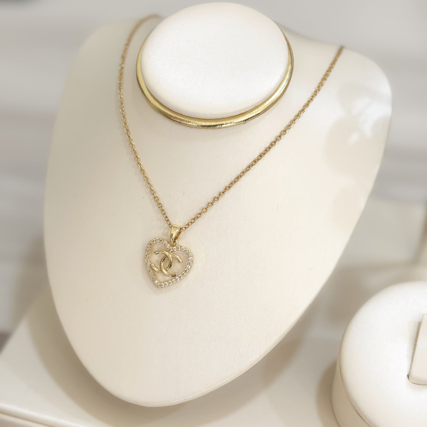 Cadena Corazon Chanel