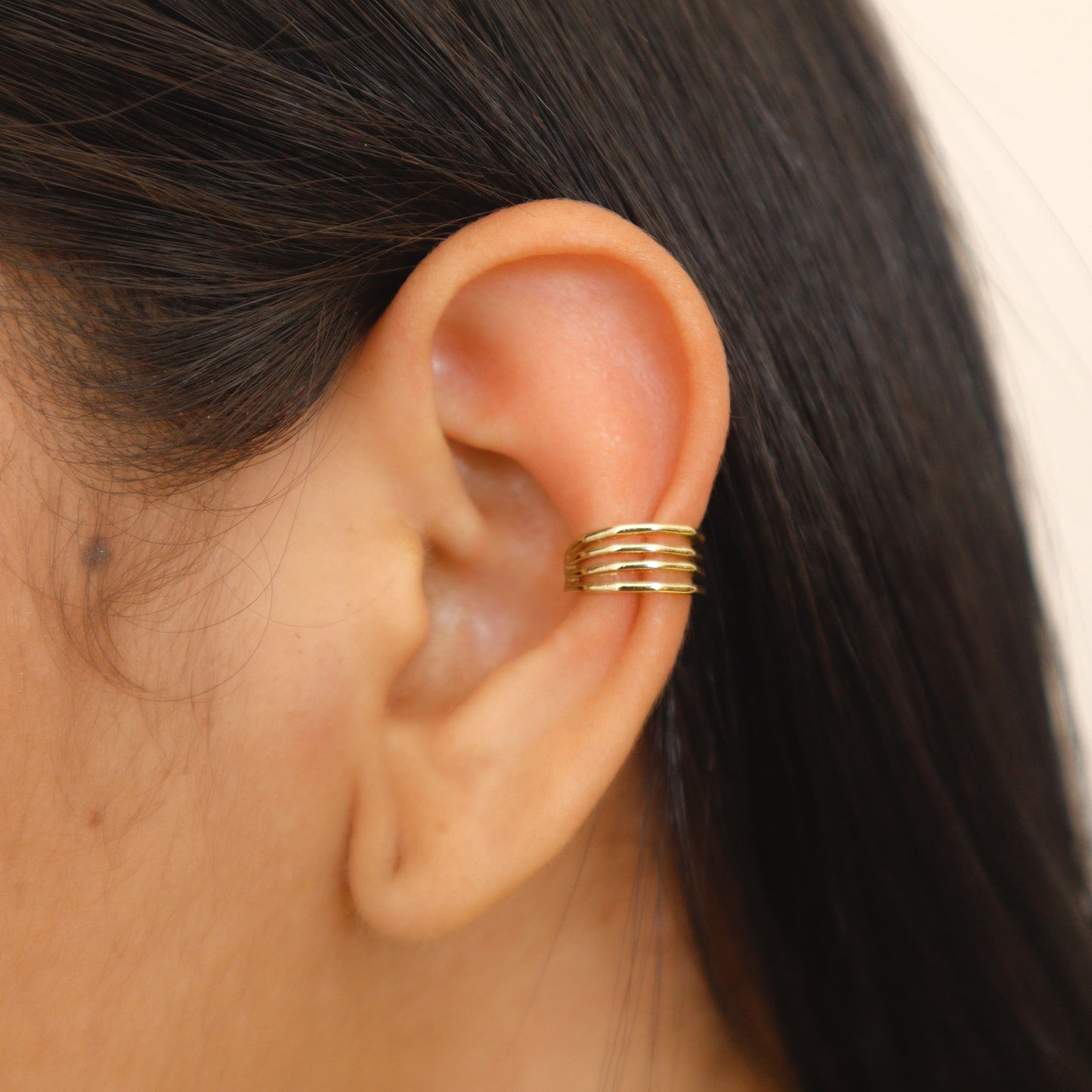 Earcuff 4 Líneas Liso