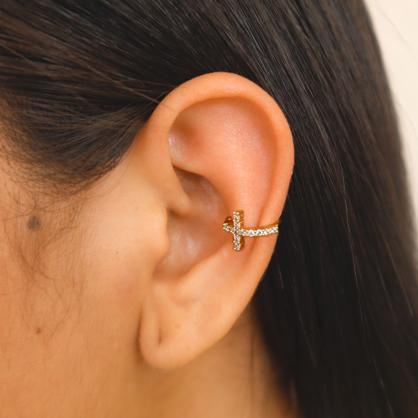 Earcuff Cruz Circon