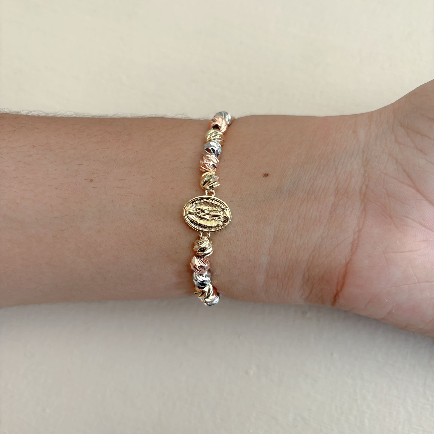 Pulsera Virgen De Guadalupe Espejo