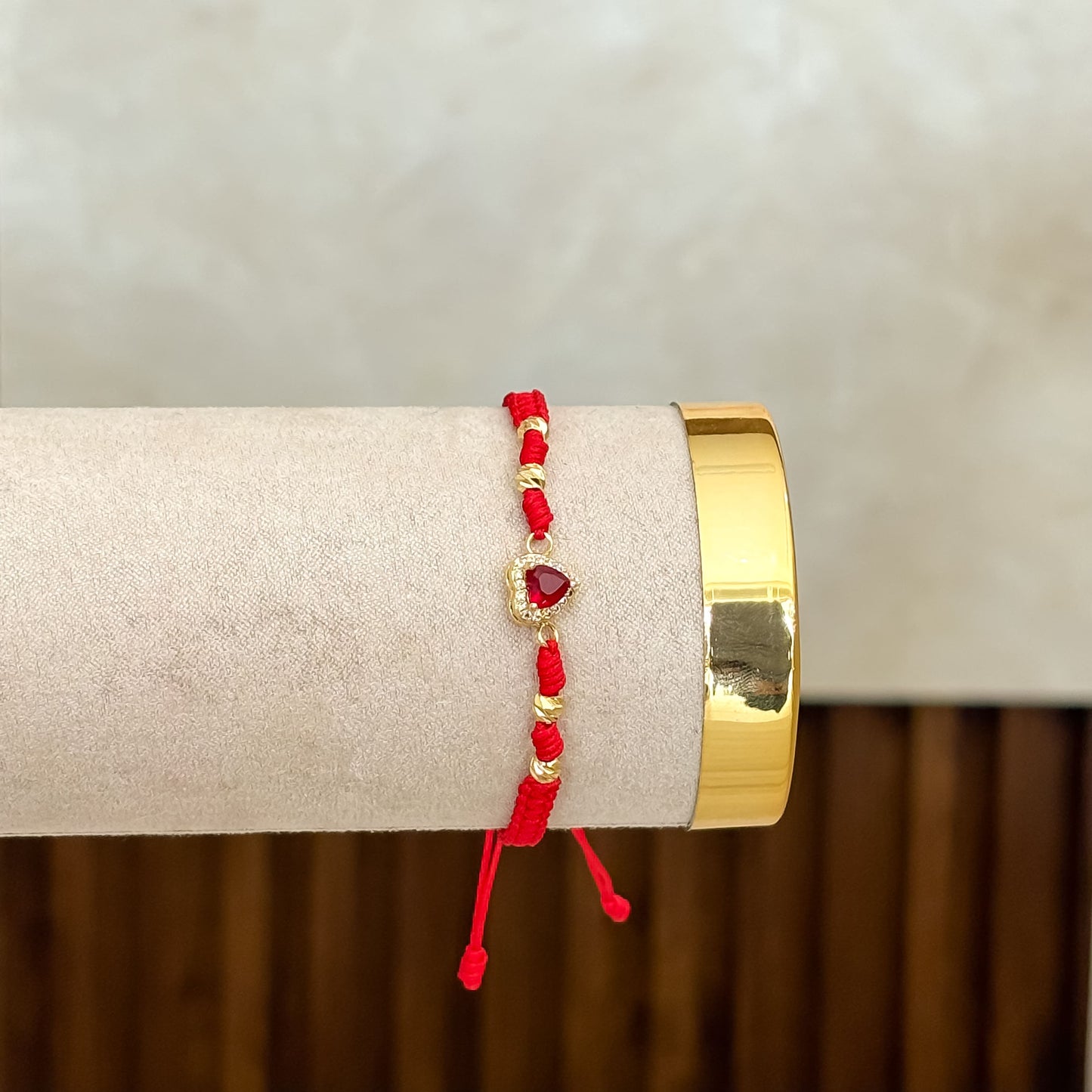 Pulsera Corazon Cristal
