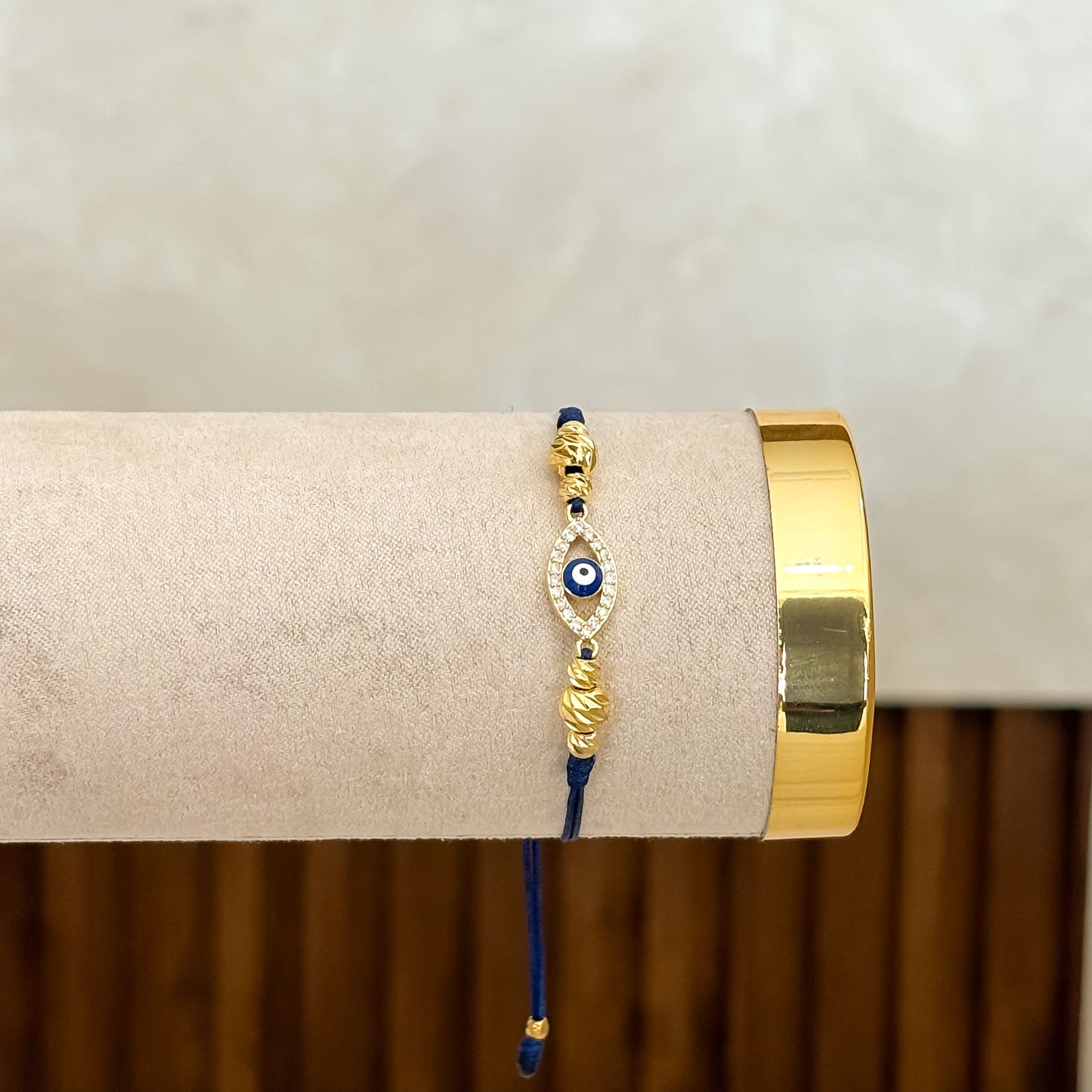 Pulsera Ojo Turco Azul Nudo