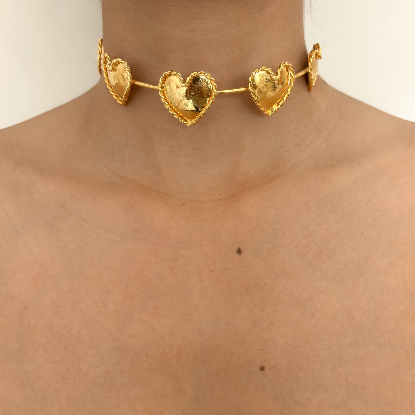 Choker Multi Corazones
