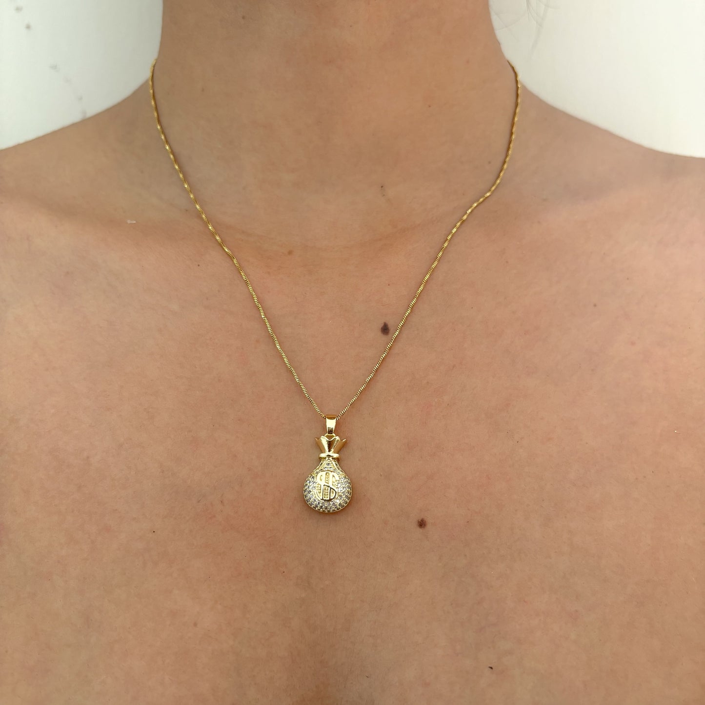 Cadena Bolsa Signo Pesos