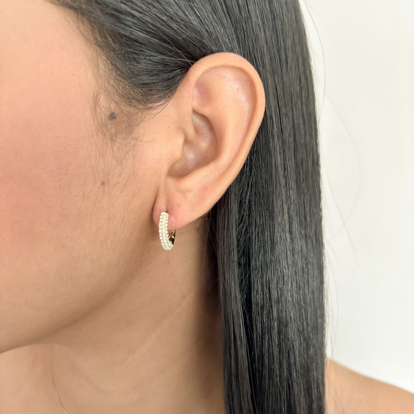 Candongas Micro Perlas Circular