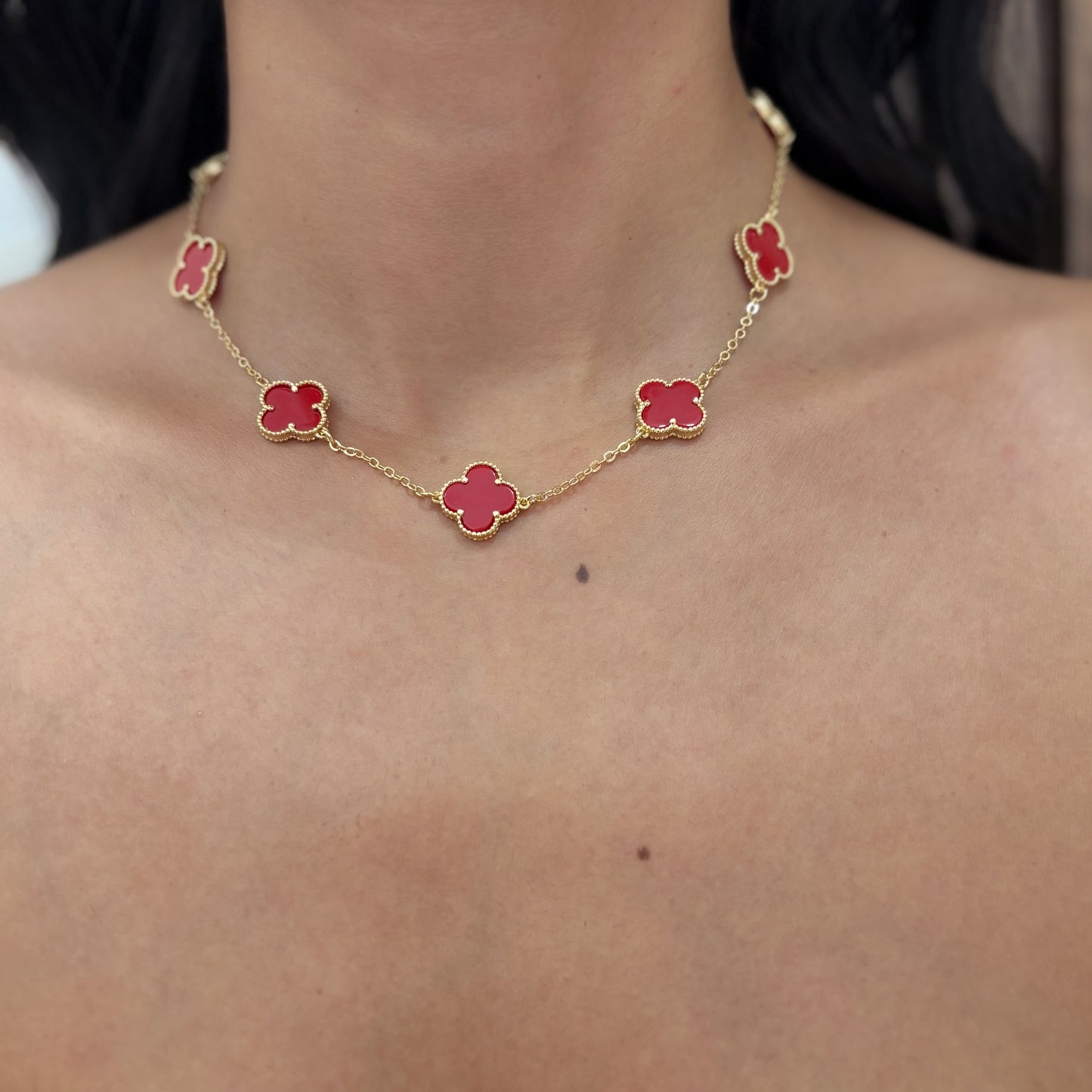 Choker Trebol Continuo
