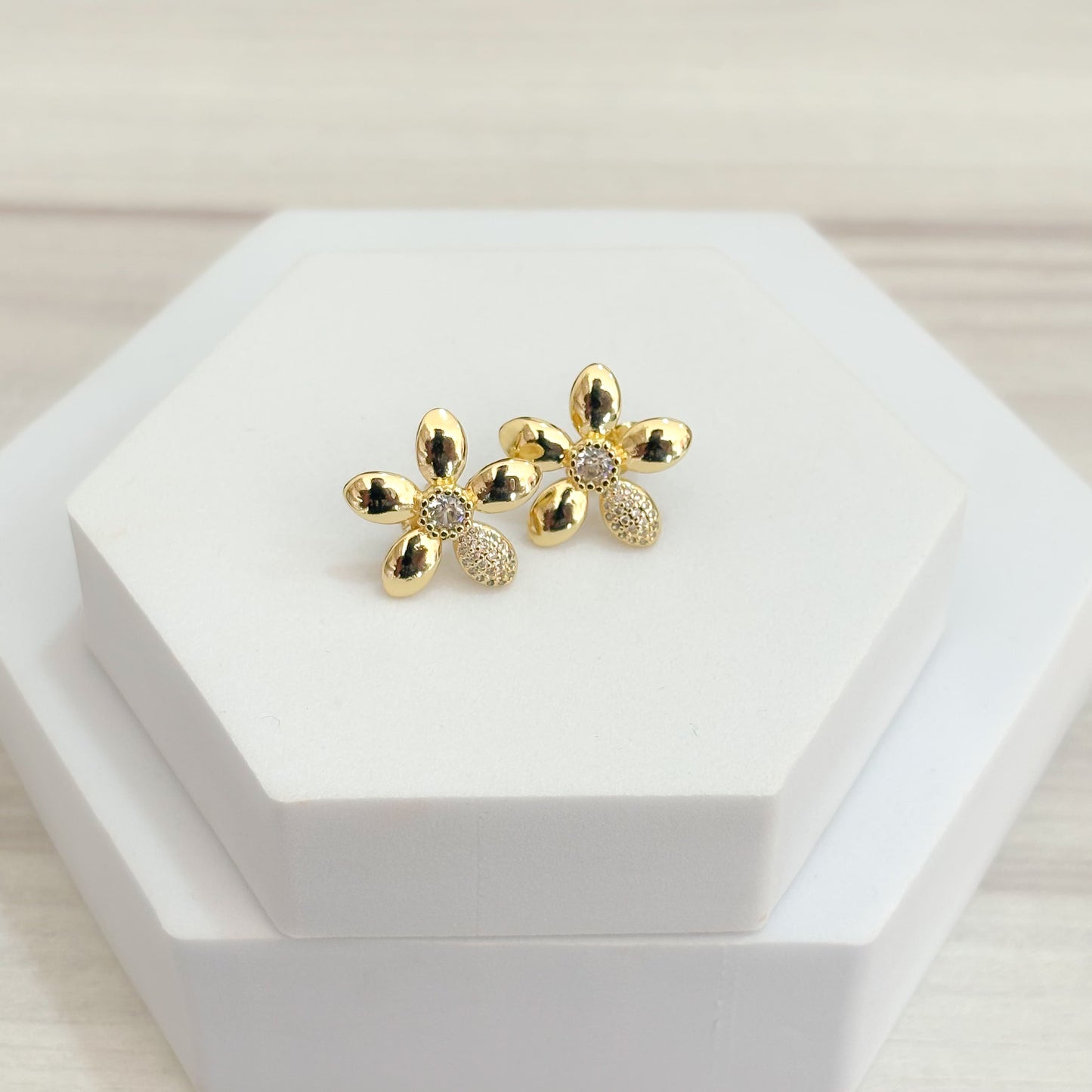 Topos Flor Petalo Circon