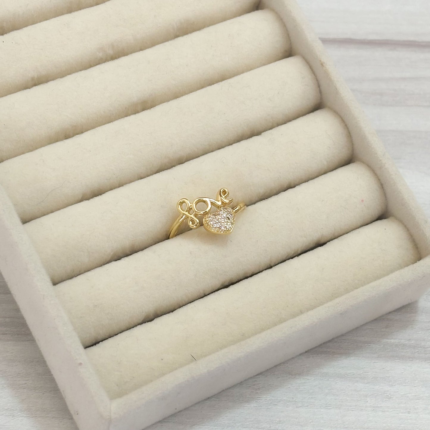 Anillo Love Corazon