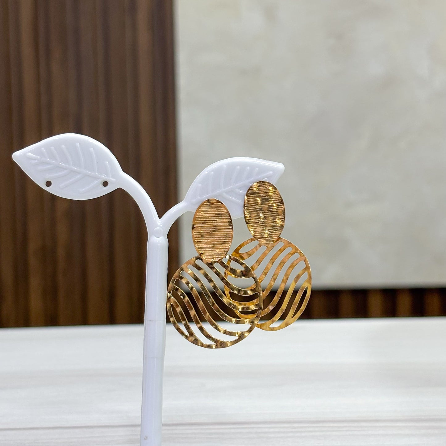 Topos Circulo Asimetrico Bronce