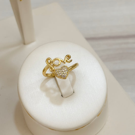 Anillo Love Corazon