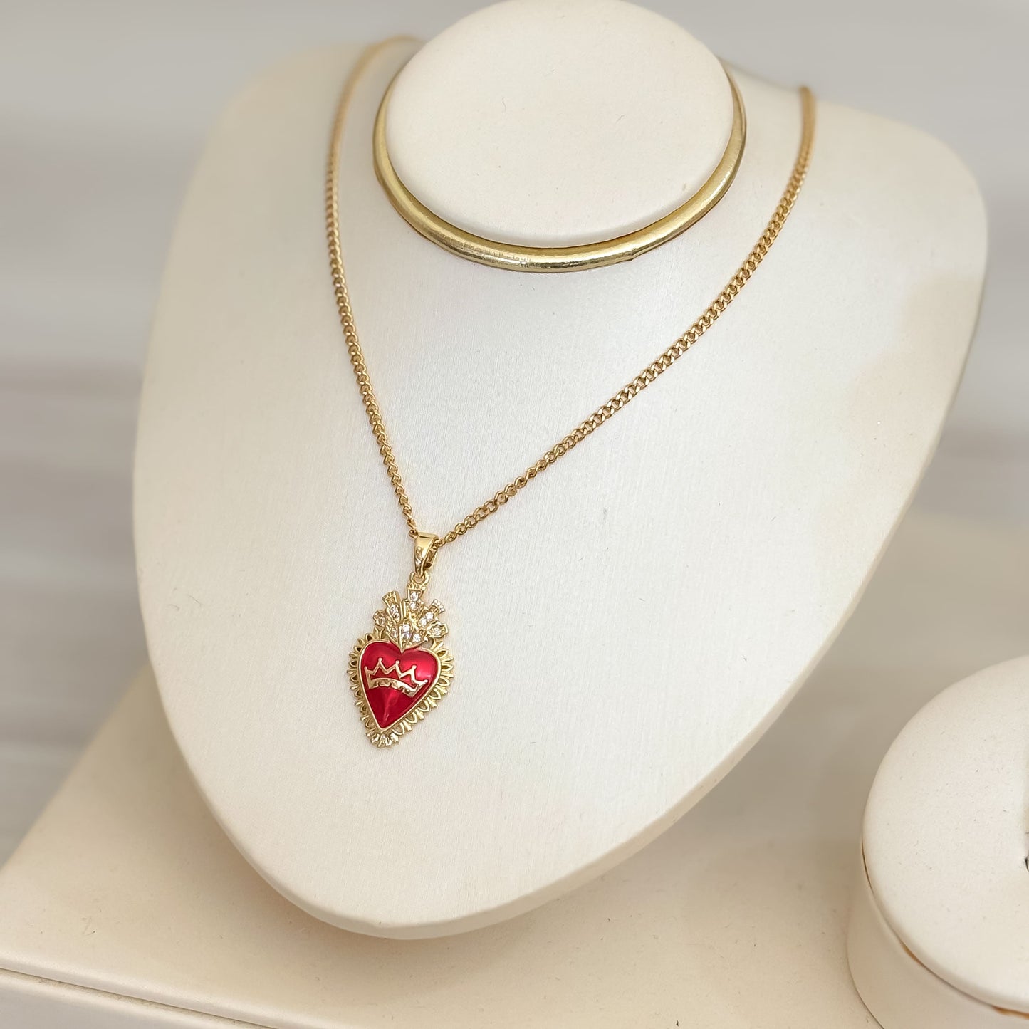 Cadena Sagrado Corazon Corona