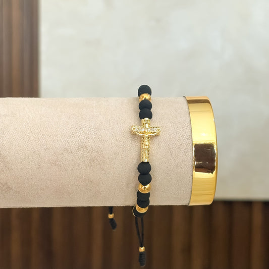 Pulsera Cristo Pasador Neopreno