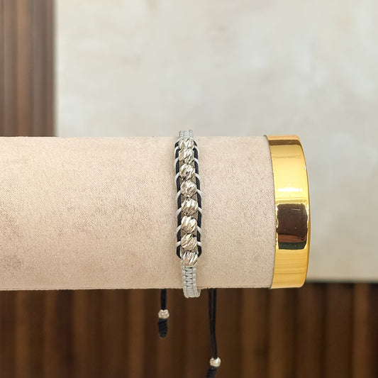 Pulsera Balin Entretejido Cruzado