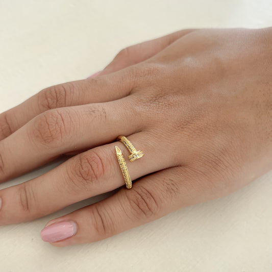 Anillo Clavo Microcircon