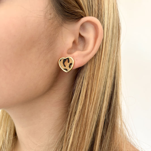 Topos Corazon Animal Print