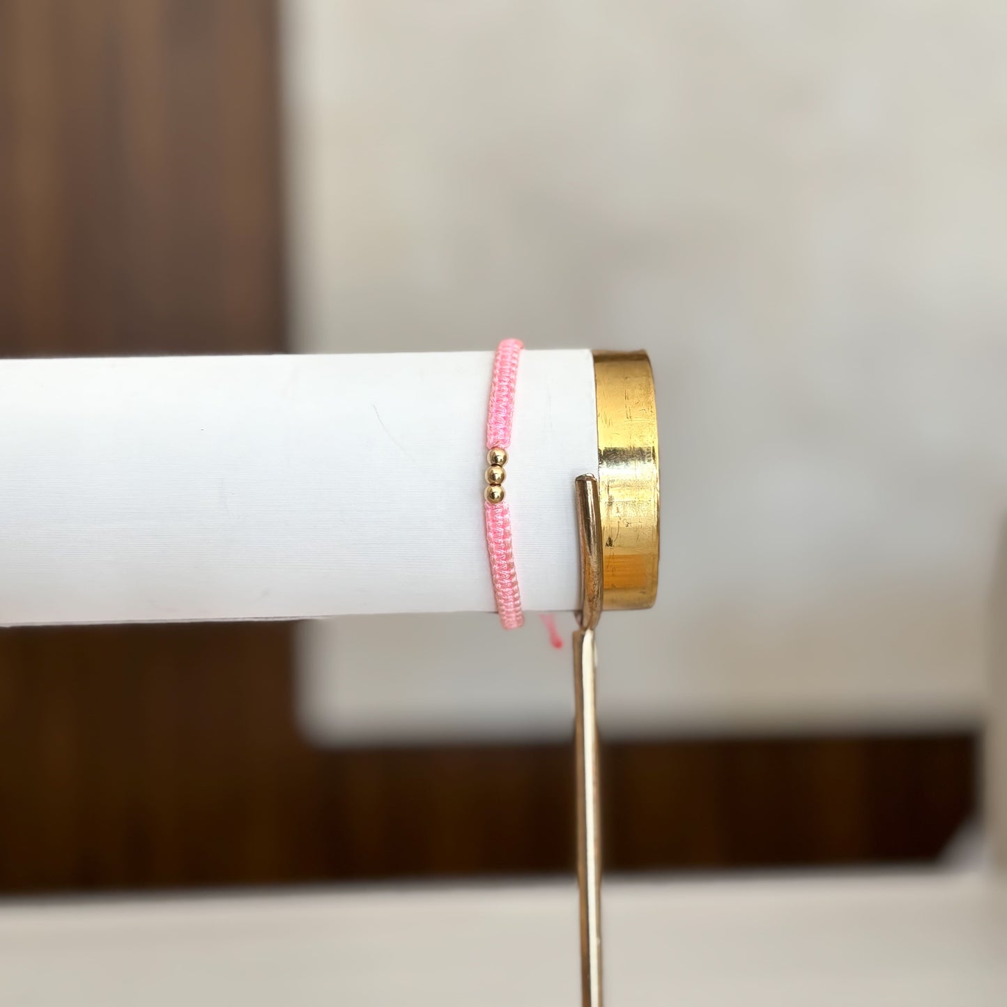 Pulsera Oro Laminado 3 Deseos