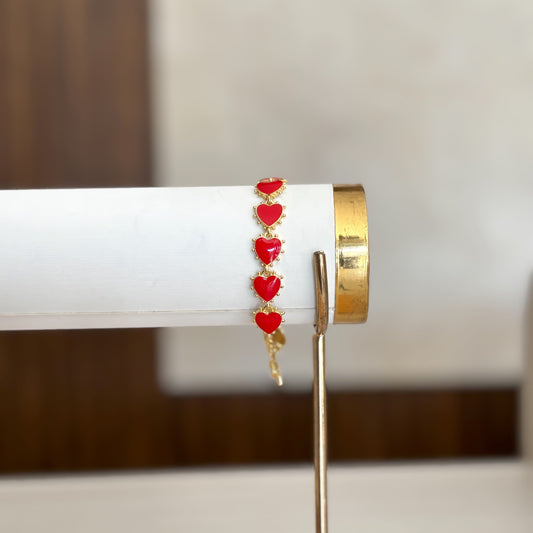 Pulsera Corazon Continuo Destello