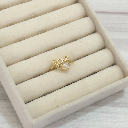 Anillo Love Corazon