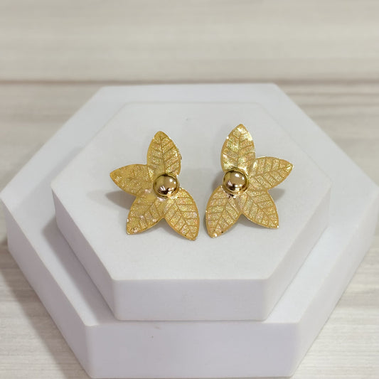 Topos Flor Media Bronce