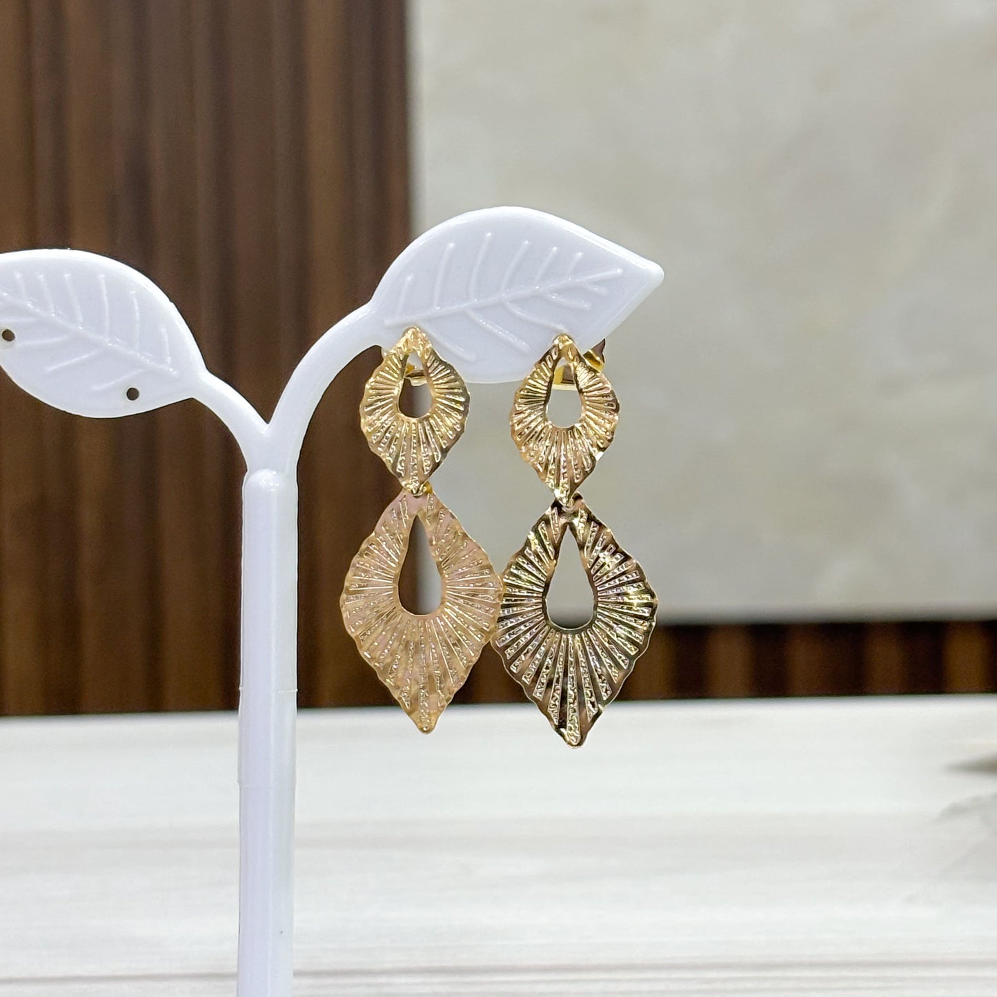 Topos Diamante Colgantes Bronce