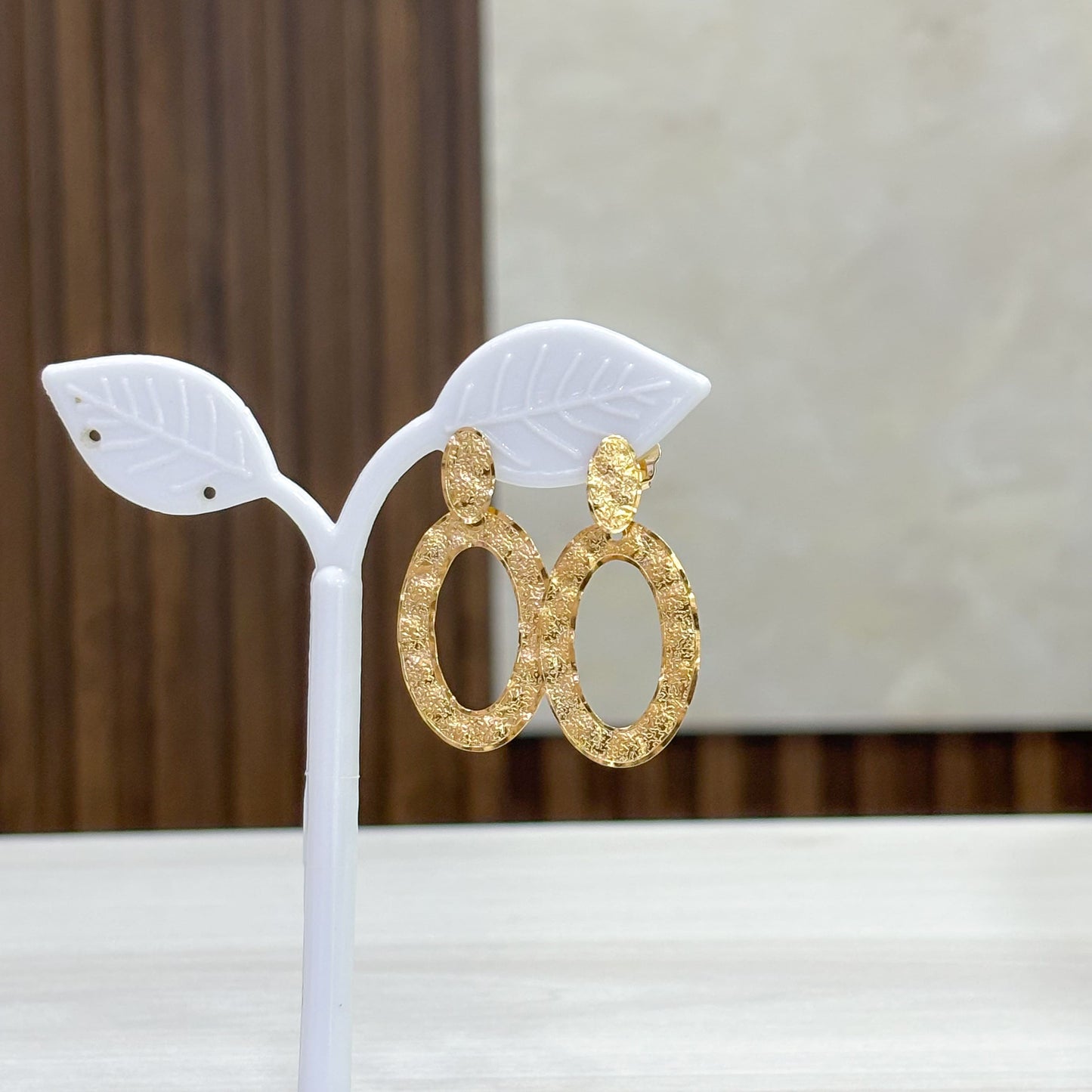 Topos Ovalo Silueta Bronce