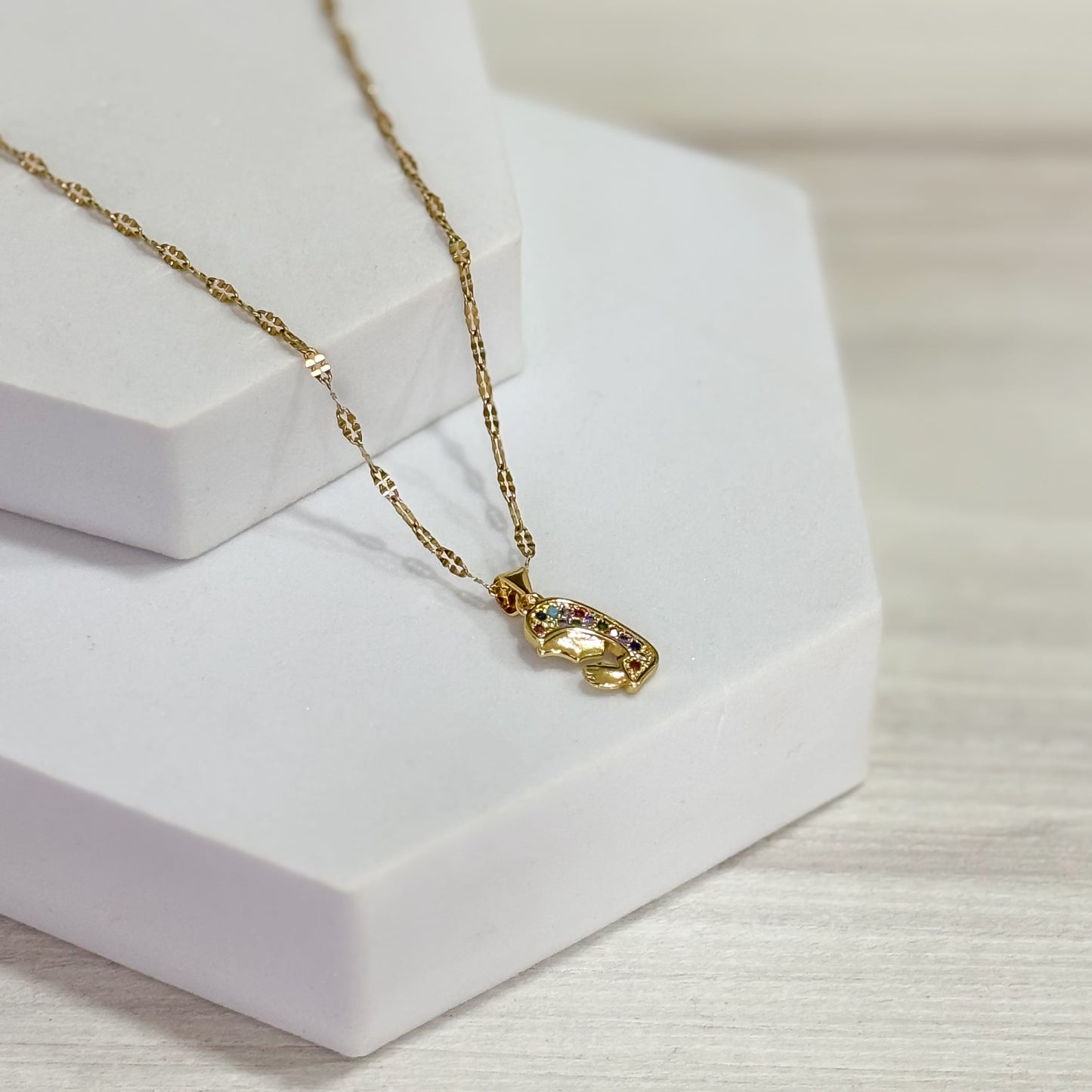 Cadena Virgen Maria Circones Colores